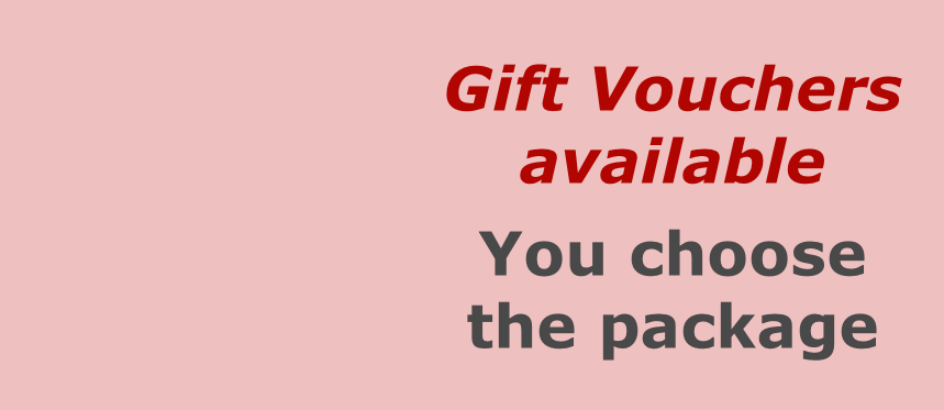 You choose
the package